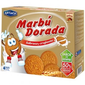 MARBU Galletas Maria Dorada caja 800 grs